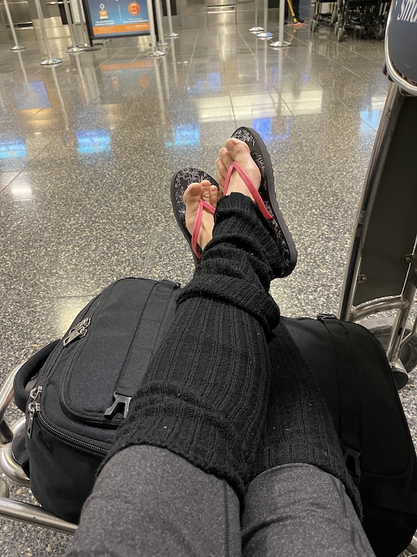 sleepfriendly airports dress warm