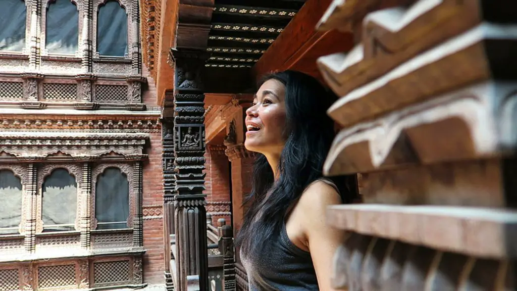 christine kaaloa nepal, female solo travel blog